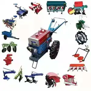 wholesale farm multipurpose hand walking 2 wheels tractors with various of complement in kenya