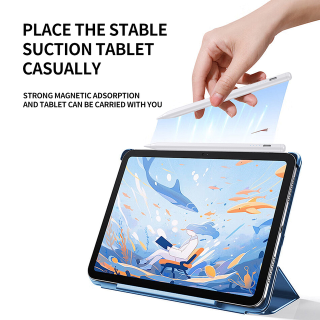 Stylus Pen for apple Pencil with Led Power Indicators Palm Rejection Touch Pencil for 2022 2021 2020 2019 2018 ipad Pencil