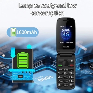 <span class=keywords><strong>Téléphone</strong></span> à clapet pour adultes, double SIM, écran 2,4 pouces, longue autonomie de la batterie, <span class=keywords><strong>téléphone</strong></span> à gros boutons pour <span class=keywords><strong>radio</strong></span> FM - Product Image 2