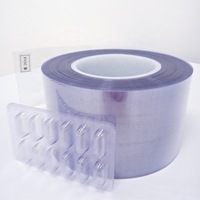 Film en rouleau transparent en aluminium de 0,35 mm à haute barrière, revêtu, pour impression numérique, surface brillante, pour plaquettes médicinales