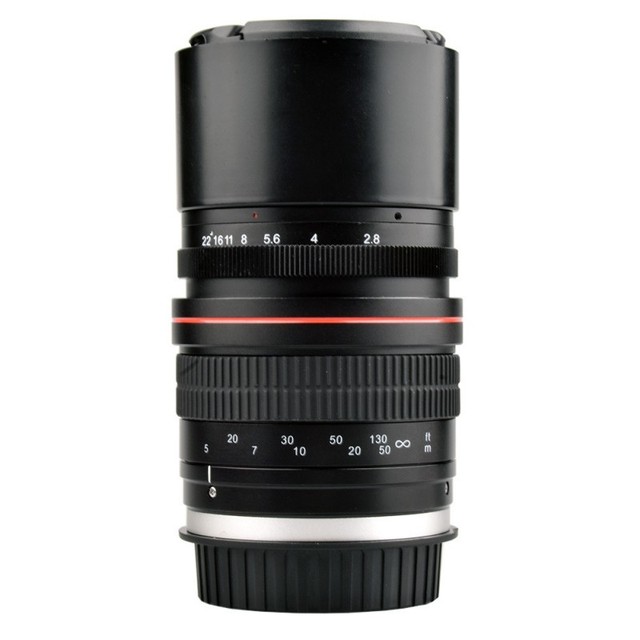 For EF 135mm F2.8 Fixed Focus Telephoto Lens Full Frame 58mm Filter Manual Focus Compatible with //Minolta Cameras