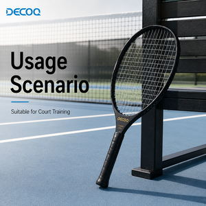 Raqueta de Tenis DECOQ Personalizada de Fibra de Carbono T700, Raqueta de Entrenamiento Ligera, Fabricante - Product Image 4