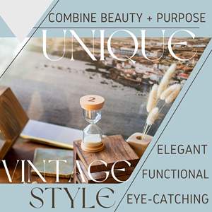 Reloj de <span class=keywords><strong>Arena</strong></span> Personalizado - Reloj de <span class=keywords><strong>Arena</strong></span> de Vidrio con Tapas de Madera para Niños, Aula, Cocina - Product Image 4