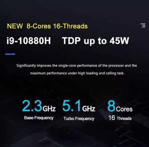 I9 Gaming Laptops 15.6Inch 10880H 32G RAM 2T SSD 1920*1080 New <b>Game</b> Portable PC Laptop Window 10 Notebook 15.6" Laptop Pc WINDOW - Product Image 5