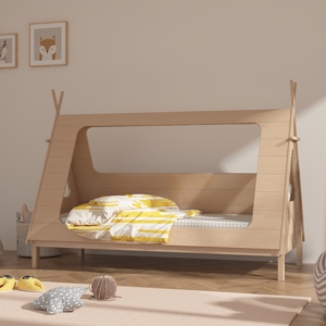 <span class=keywords><strong>Letto</strong></span> a Tenda da Pavimento <span class=keywords><strong>Montessori</strong></span> per <span class=keywords><strong>Bambini</strong></span>, Struttura in Legno, <span class=keywords><strong>Letto</strong></span> Tepee per <span class=keywords><strong>Bambini</strong></span>, Utilizzabile in Camera da <span class=keywords><strong>Letto</strong></span>, Soggiorno Moderno, Stile Fattoria - Product Image 3