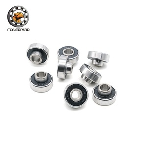 ตลับลูกปืนโรลเลอร์สเก็ต Flyleopard 608-2RS ขนาด 8x22x7 มม. Abec-3 ทำจากเหล็กโครเมียมทรงกระบอก สำหรับการใช้งานความเร็วสูง - Product Image 4