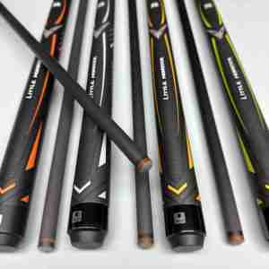 Queue de billard en fibre de carbone Premium Little Monster 58 pouces, pointe de 12,9 mm, cuir, taco de billar en fibre de carbone - Product Image 4