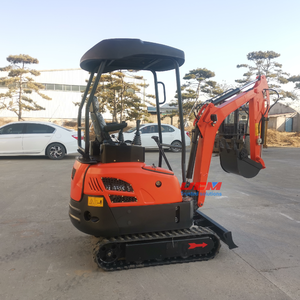 Miniexcavadora de 1.8 Toneladas de Marca China con Giro Cero y Accesorio de Martillo Rompedor para Jardín, Granja y Construcción - Product Image 2