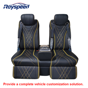 Sièges de van de luxe <span class=keywords><strong>Maybach</strong></span> Design avec fonction inclinable, massage, chauffage et rotation pour Sprinter V Class / Vito, transformables en canapé-lit - Product Image 1
