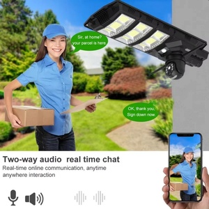 New Eseecloud Outdoor 4g Sim Card 450W Wifi PIR Human Motion IP65 PTZ IP CCTV <b>Security</b> <b>Camera</b> with Integrated Solar Street <b>Light</b> - Product Image 4