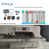 Programa Informático Inteligente de Troquelado para la Nueva Máquina Cortadora de Papel de Marca Nantong de Alta Gama 220V/380V con Control Táctil