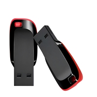 Clés USB personnalisées en gros à prix abordable avec logo, 1 Go-64 Go, en plastique, interface 2.0, garantie 5 ans, marque OEM/ODM