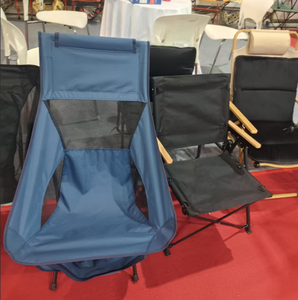 Chaise d'extérieur pliable compacte et robuste avec structure en <span class=keywords><strong>acier</strong></span> stable pour le camping, la randonnée et les pique-niques - Product Image 6