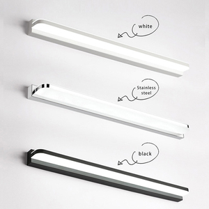 Howlighting-Espejo de <span class=keywords><strong>tocador</strong></span> de aluminio, resistente al agua, de acero inoxidable, cromado, lámpara LED - Product Image 4