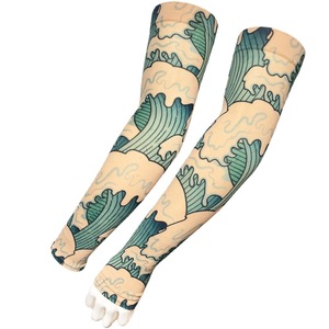 Mangas y Protectores Solares Anti-UV para Hombres/Mujeres, Brazos Tatuados, Seda Helada, Diseño Sin Costuras, Frescos para Conducir en Verano - Product Image 4