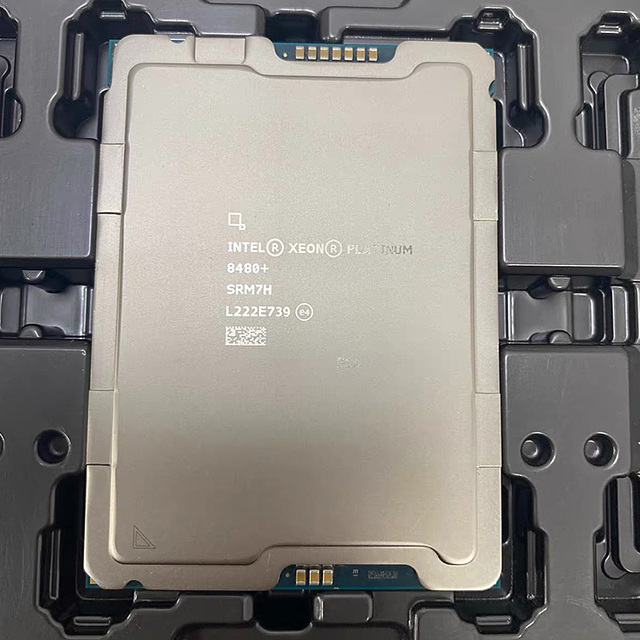 For Intel Xeon Platinum 8480+ 56-Core 112-Thread 2.0GHz~3.80GHz Processor with DDR5-4800 for Servers New and Original