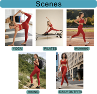 Collection de vêtements de sport Dove Gray Cloud Soft, ensemble de yoga avec plusieurs hauts et leggings pour femmes, robe de tennis, robe de golf, tenues de fitness personnalisées avec logo