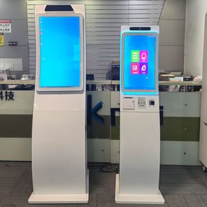 Kiosque de <span class=keywords><strong>paiement</strong></span> <span class=keywords><strong>en</strong></span> libre-service avec écran LCD incurvé de 32 pouces de haute qualité, écran tactile, terminal d'information et de consultation - Product Image 1