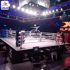 Anillo de Kick Boxing tailandés profesional, anillos de suelo de campeonato de boxeo, anillo de lucha libre