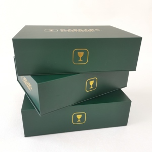 Caja de papel romántica en forma de libro reciclable Impresión digital Cajas de regalo de embalaje magnético de cartón grande azul vacío con logotipo - Product Image 4