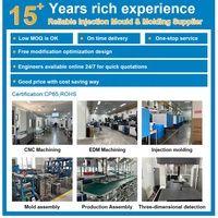 Usine Hengxin personnalisé haute qualité injection plastique PE/ABS/PMMA pièces en plastique moulage par injection fini moule Service robinet