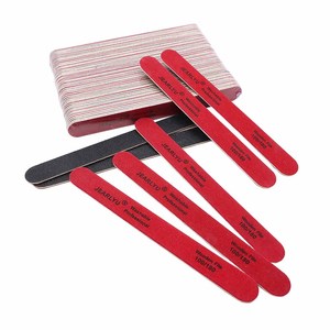 Bán buôn dùng một lần Home salon làm móng tay công cụ thiết lập mạnh mẽ dày Emery Board móng tay bằng gỗ tập tin thiên nhiên móng tay dùng một lần tập tin - Product Image 1