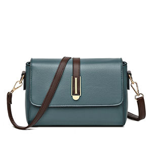 Bolso de Hombro Geométrico Vintage para Mujer, Venta al Por Mayor de Fábrica, Detalle de Remaches, Cierre con Cremallera, Diseño Antirrobo, Material PU Duradero - Product Image 5