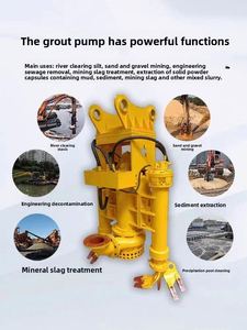Bomba de Succión de Lodos Industrial de Alta Eficiencia, Bomba Hidráulica Sumergible para Succión de Lodos, Bomba de Dragado de Arena, Bomba de Lodos para Excavadora - Product Image 2