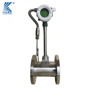 Disetujui Ce atex 4 ~ 20 ma output denyut nadi vortex pengukur aliran uap Kaifeng meter kaichuang Flowmeter