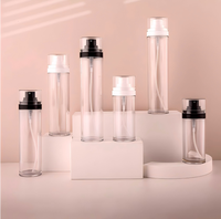 Flacons pulvérisateurs à brume ultra-fine en PET à paroi épaisse de 50 ml, 80 ml, 100 ml, flacons pulvérisateurs pour toner, pour ensembles cosmétiques