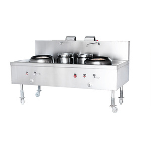 เตาไฟฟ้าเตาคู่แบบเหนี่ยวนำสำหรับร้านอาหารโรงแรม - Product Image 1