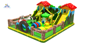 Tobogán inflable <span class=keywords><strong>barato</strong></span> del fabricante Tobogán inflable popular Toboganes inflables para niños con soplador - Product Image 3