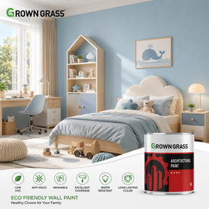 Pintura Acrílica Mate para Interiores/Exteriores GROWN GRASS, Revestimiento Líquido para Superficies de Construcción - Product Image 4