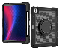 Housse de protection robuste de qualité supérieure pour tablette iPad Pro 13, anti-chute, avec design antichoc pour les activités de plein air, les voyages et le travail