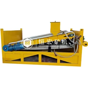 ISO Certified High Intensity Wet Type Iron Separator Iron Sand Concentration Equipment 15000GS Flat Plate Magnetic Separator