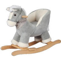 Chaise berçante en peluche pour bébé avec musique de berceuse, cheval à bascule pour enfants, ventes chaudes 2020