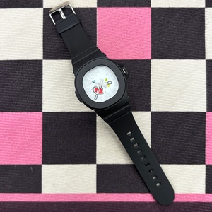 นาฬิกาควอทซ์ลายการ์ตูนสำหรับเด็ก ตัวเรือนพลาสติก หน้าปัดลายหัวใจ นาฬิกาเด็ก ของขวัญคริสต์มาสและปีใหม่ - Product Image 6