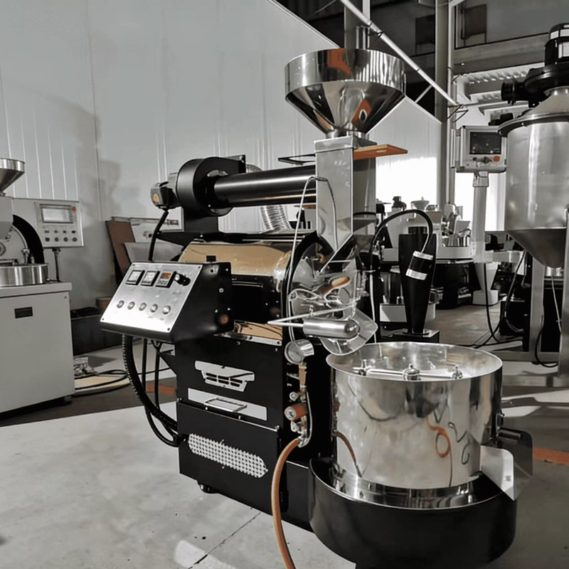 Professional Coffee Bean Roaster Even Heating