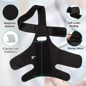 6 yan stabilizatörler ile köpek dizlik Fit <span class=keywords><strong>4</strong></span> bacaklar, yırtılmış Acl Hind bacak Luxating Patella için köpek bacak parantez, köpek kalça eklem bakım Sup - Product Image 4