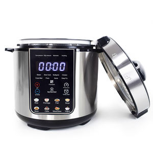 Cuisinière instantanée en acier inoxydable, multicuiseur <span class=keywords><strong>6</strong></span> pintes, 16 fonctions en 1, cuiseur à riz, mijoteuse, maintien au chaud 24h, yaourtière - Product Image 6