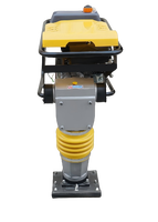 Compacteur manuel pour travaux routiers PowerWacker Jumping Jack RM80, moteur à essence de haute qualité 5,5-7HP, piqueuse à chocs pour le compactage du sol