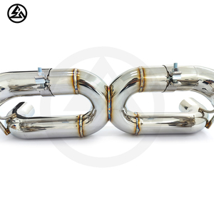 Scarico Valvolato Sottovuoto in Acciaio Inox di Alta Qualità CSZ per <span class=keywords><strong>Ferrari</strong></span> F8 3.9T, Axle-Back Valvolato Pneumatico SS304 con Controllo Remoto - Product Image 5