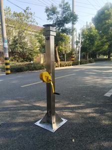 Mât de treuil manuel en acier inoxydable pour panneau solaire et caméra Time Lapse Tour d'éclairage de télécommunication CCTV 2-9m - Product Image 4