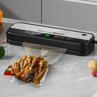 Mini scelleuse sous vide manuelle personnalisée, vente chaude, machine de scellage sous vide pour la cuisine, utilisation facile à domicile, scelleuse sous vide pour aliments avec coupeur