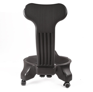 Chaise de yoga classique <span class=keywords><strong>personnalisable</strong></span> de haute qualité 55 cm Bureau Maison Chaise de yoga de massage avec roulettes - Product Image 5