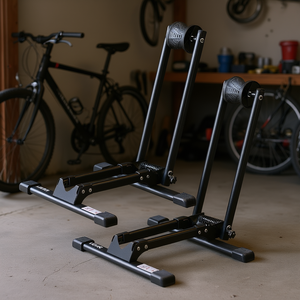 ที่วางจักรยานแบบพับได้ Veitor ขนาด 20 ถึง 29 นิ้ว สำหรับจักรยานเสือภูเขาและจักรยานถนน แบบติดตั้งบนพื้น 2 ชิ้น - Product Image 2