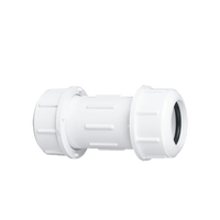 Raccord coudé à 4 voies en PVC ASTM Sch40 haute pression blanc pour alimentation en eau