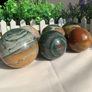 Bola de esfera de cristal Natural, piedra curativa de cristal para decoración del hogar - Product Image 5
