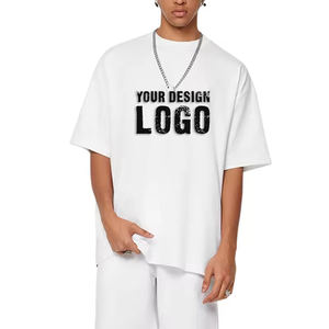 Camiseta de Hombre de Alta Calidad, Personalizada, con Hombros Caídos, Color Sólido, Talla Grande, al por Mayor, OEM, Media Manga, Camisetas de Hombre de Talla Grande - Product Image 3