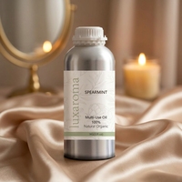 Huile essentielle de menthe verte pour diffuseur d'aromathérapie, soin de la peau, du visage et des cheveux - 100% pure, extrait de plante naturelle, qualité supérieure |   OEM 20ML